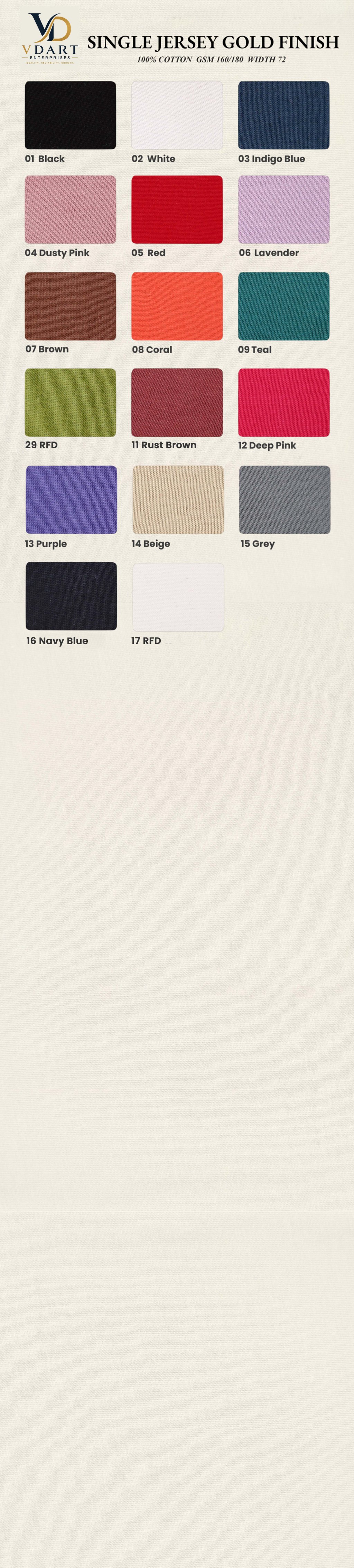 Cotton Single Jersey - Open 180 GSM